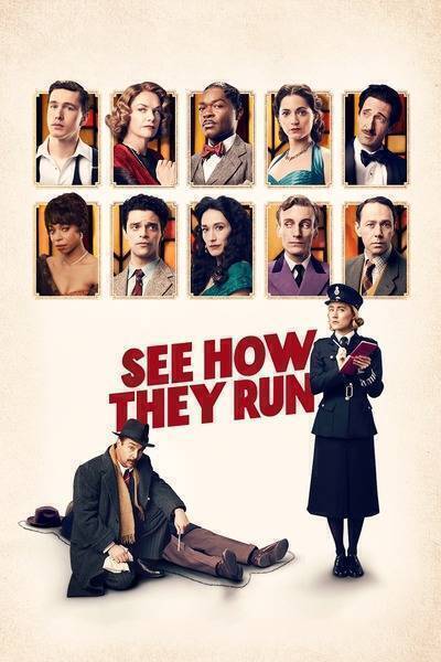 See How They Run Hindi Dubbed Movie Poster (2022)