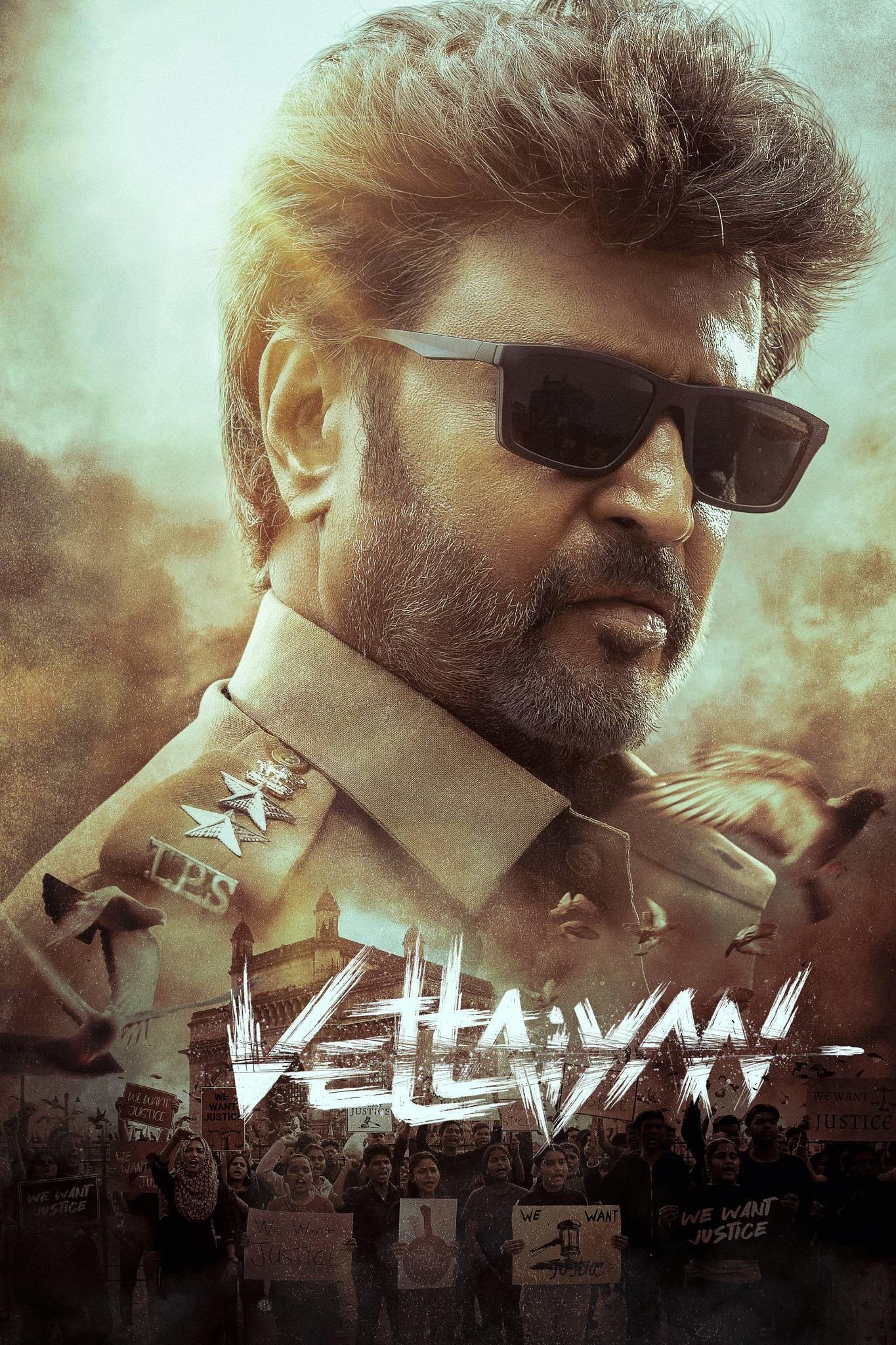 Vettaiyan Hindi Dubbed Movie Poster (2024)