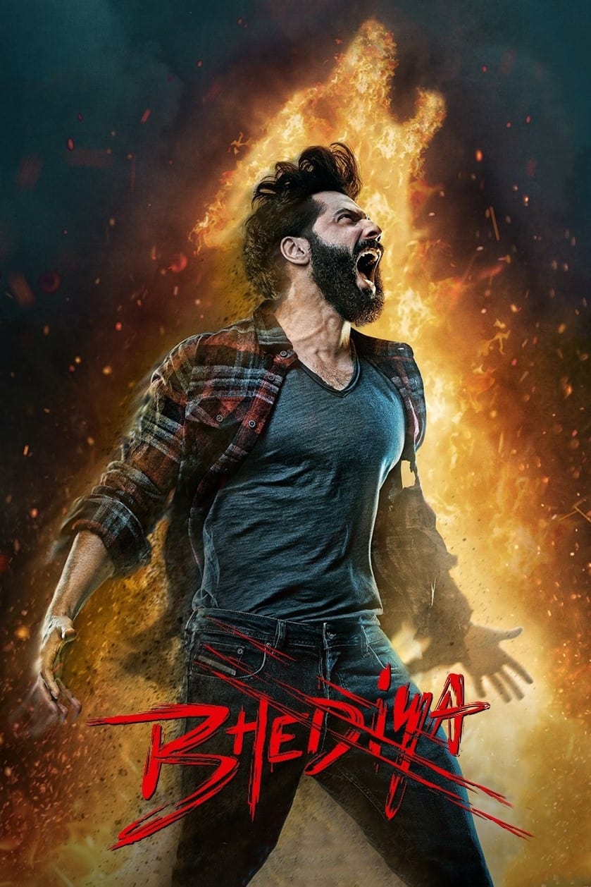 Bhediya Hindi Dubbed Movie Poster (2022)