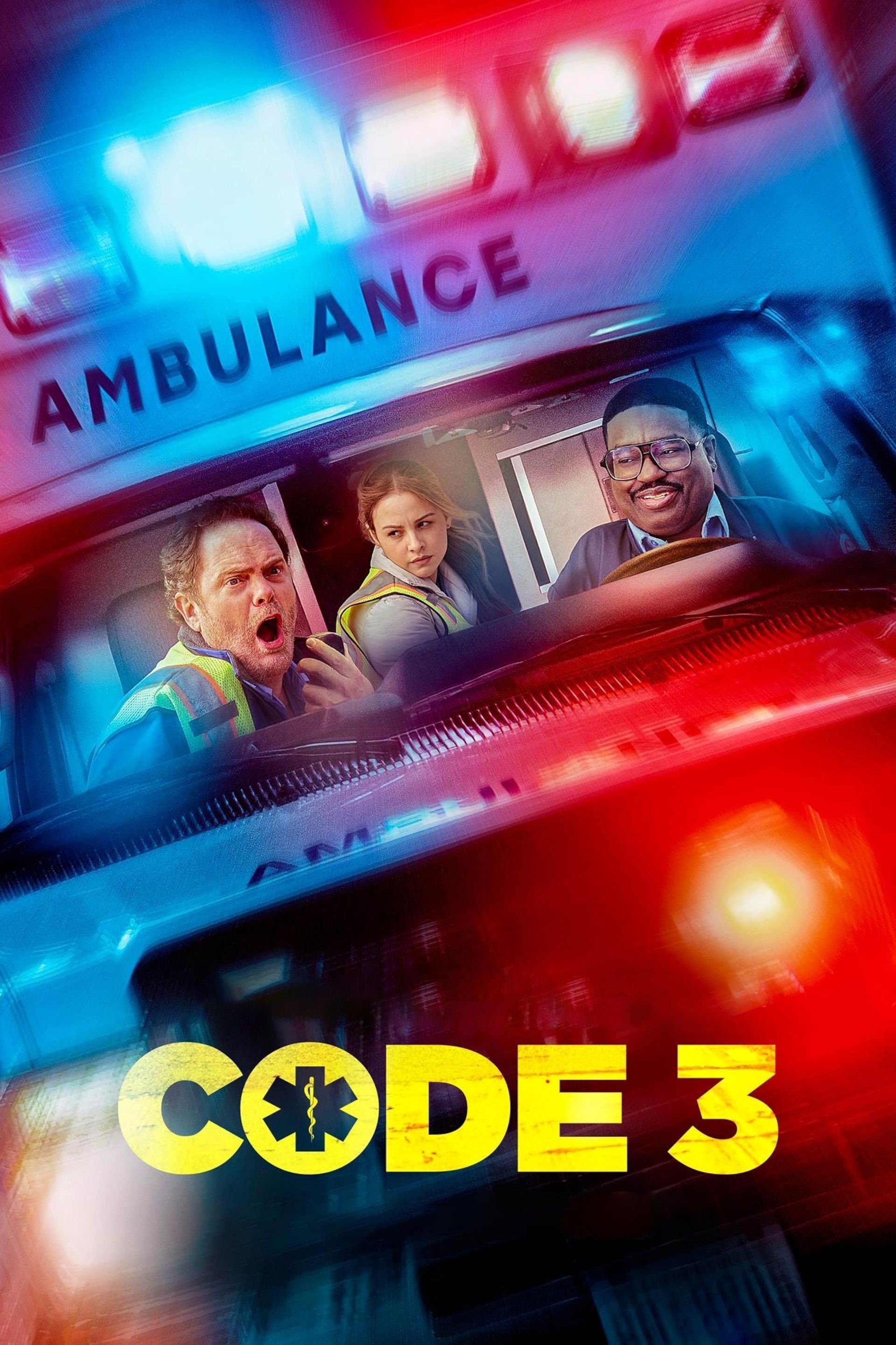 Code 3 Hindi Dubbed Movie Poster (2025)