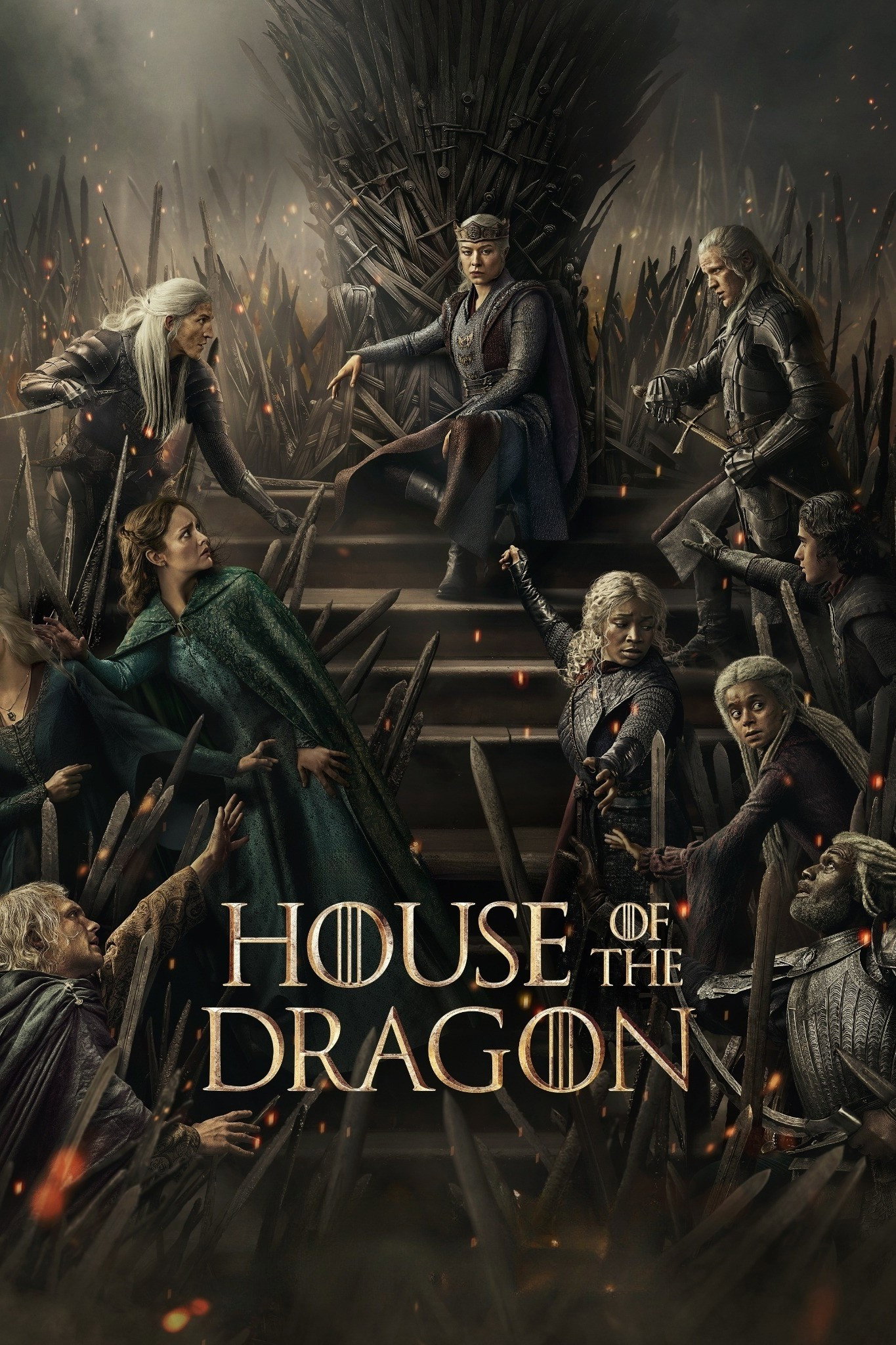 House of the Dragon Hindi Dubbed Movie Poster (2022)